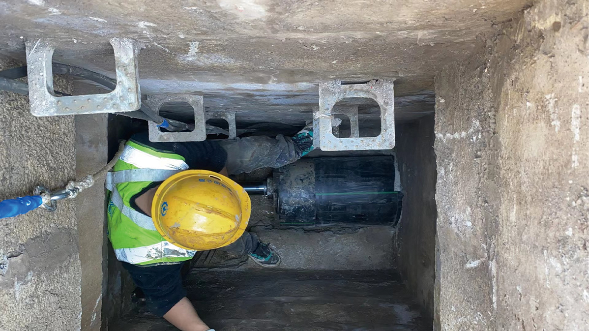 安达HDPE短管内衬法